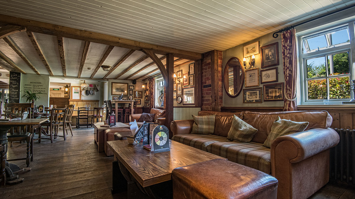 The Angel Inn interior