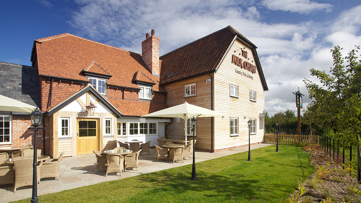 The Milk Churn exterior